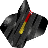 Mission Solo Dart Flights - 100 Micron - Standard No2 - Mike De Decker - Black - view 2