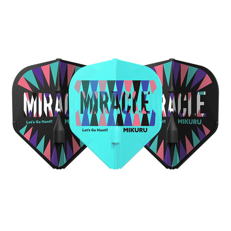 L-Style Mikuru Suzuki V6 Type B EZ Dart Flights Mix L1 Standard