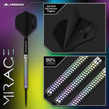 Mission Mirage Darts - Steel Tip - 90% Tungsten - view 5