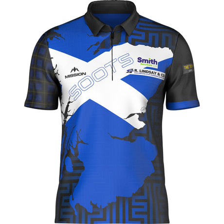 Mission Player Dart Shirt - Alan Soutar - Soots - Tartan - view 2