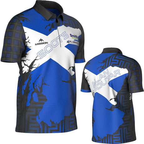 Mission Player Dart Shirt - Alan Soutar - Soots - Tartan - view 4