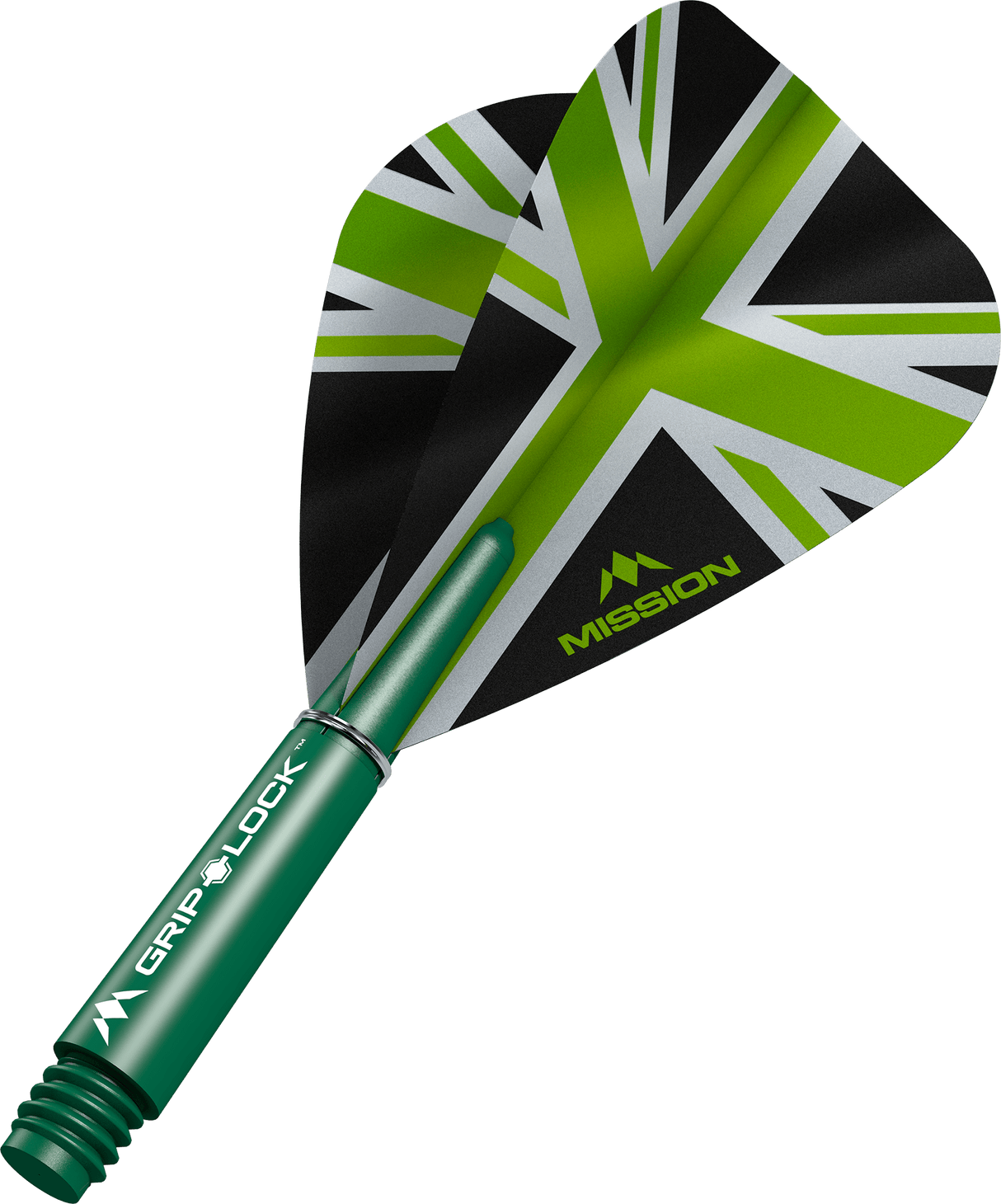 Mission Alliance Black Kite Dart Flights Combo With Griplock Shafts - view 4