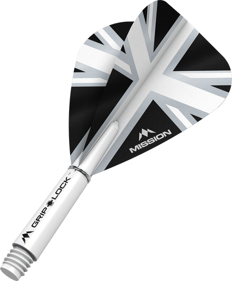Mission Alliance Black Kite Dart Flights Combo With Griplock Shafts - view 5
