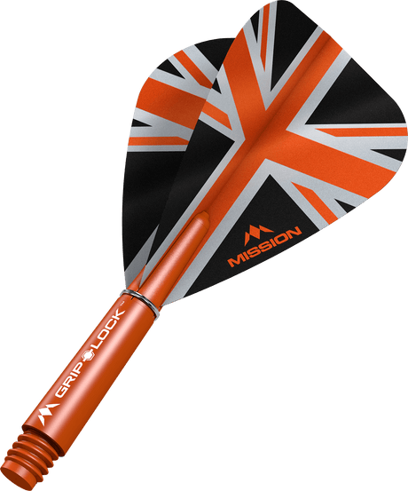 Mission Alliance Black Kite Dart Flights Combo With Griplock Shafts - view 6