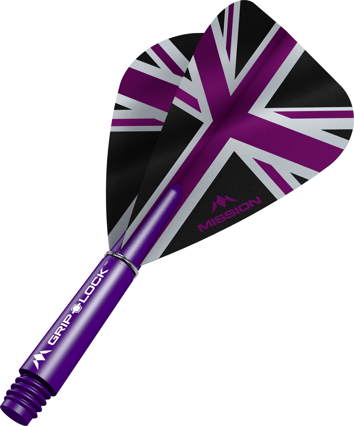 Mission Alliance Black Kite Dart Flights Combo With Griplock Shafts - view 8