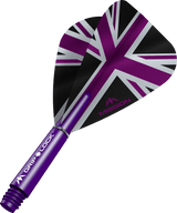 Mission Alliance Black Kite Dart Flights Combo With Griplock Shafts - view 8