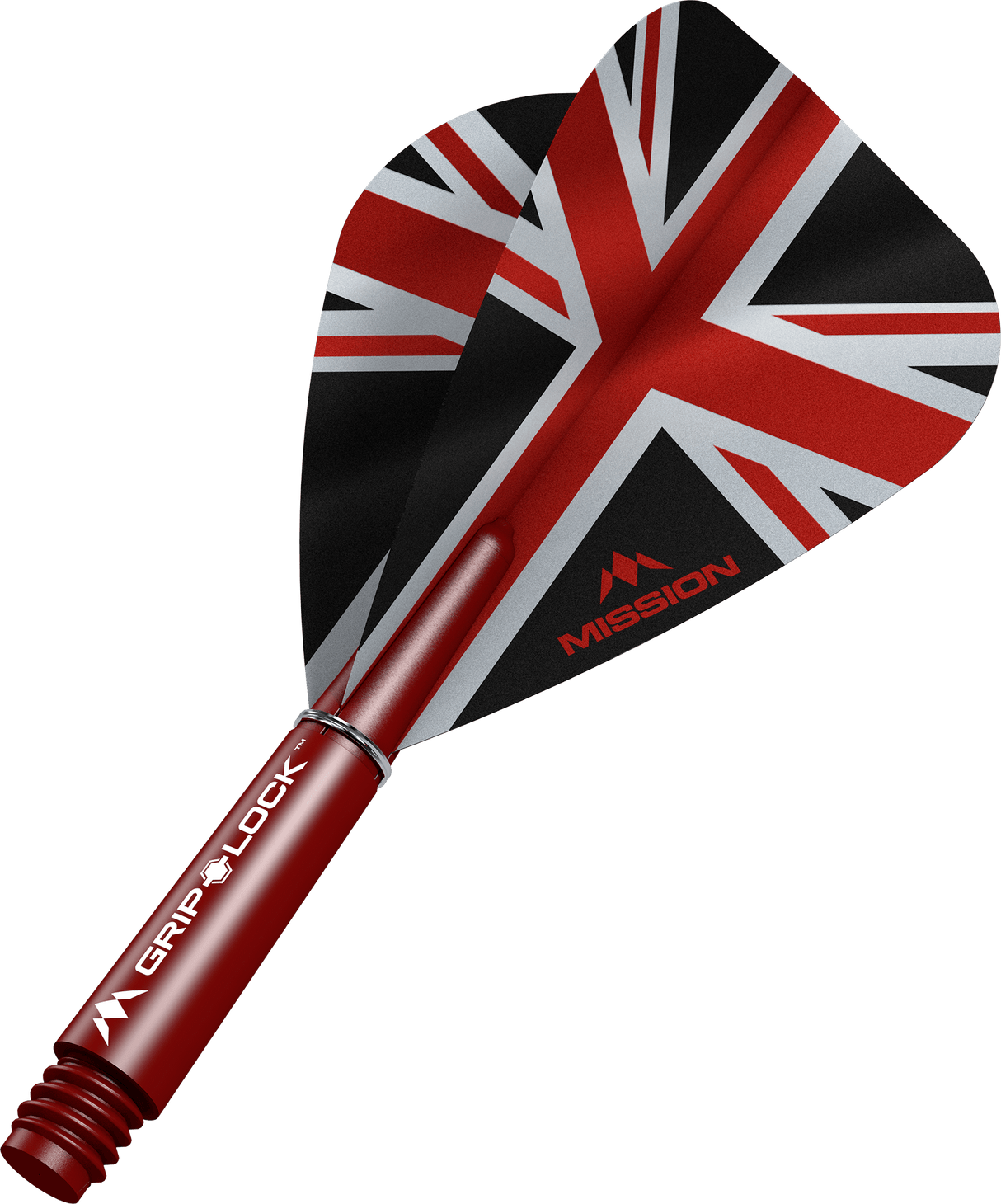 Mission Alliance Black Kite Dart Flights Combo With Griplock Shafts - view 9