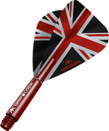 Mission Alliance Black Kite Dart Flights Combo With Griplock Shafts - view 9