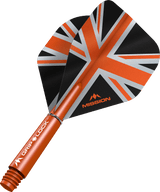 Mission Alliance Black No2 Dart Flights Combo With Griplock Shafts - view 5