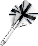 Mission Alliance White Dart Flights Combo With Griplock Shafts - view 2