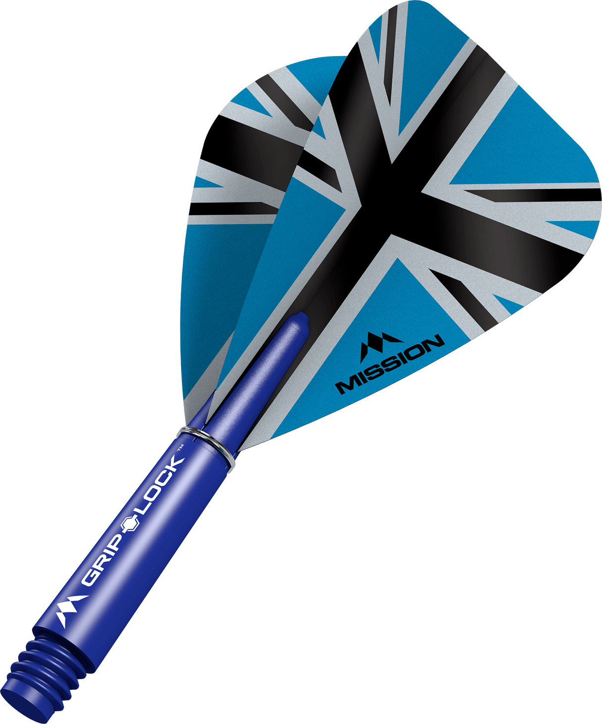 Mission Alliance X Black Kite Dart Flights Combo With Griplock Shafts - view 2