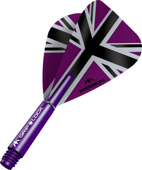 Mission Alliance X Black Kite Dart Flights Combo With Griplock Shafts - view 6