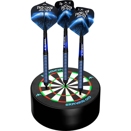 *Mission Samurai Infinity Dart Base Station - Mini Sisal Dartboard Dart Holder - view 2
