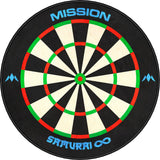 *Mission Samurai Infinity Dart Base Station - Mini Sisal Dartboard Dart Holder - view 6