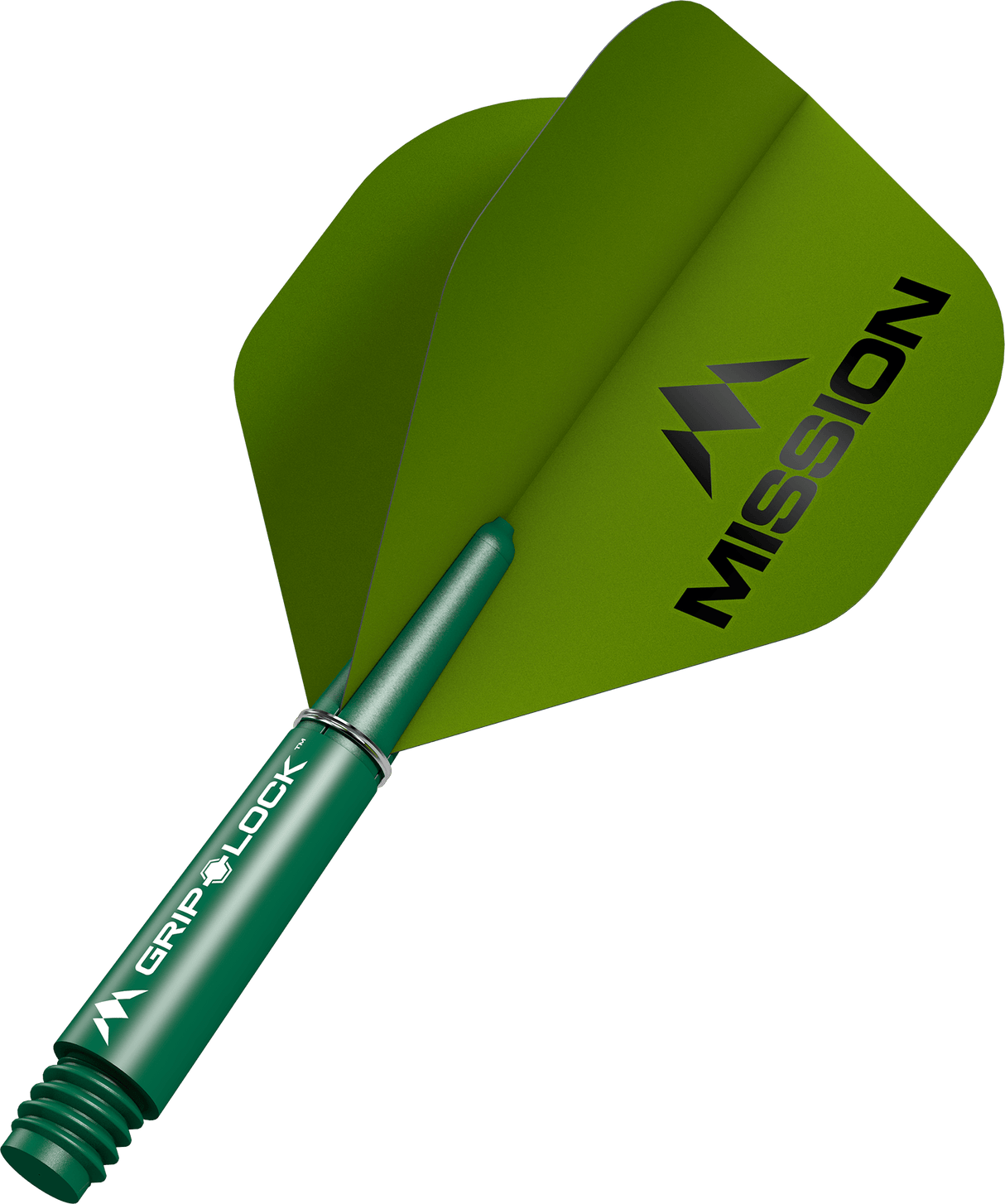 Mission Logo Matt Dart Flights Combo With Griplock Shafts - view 4
