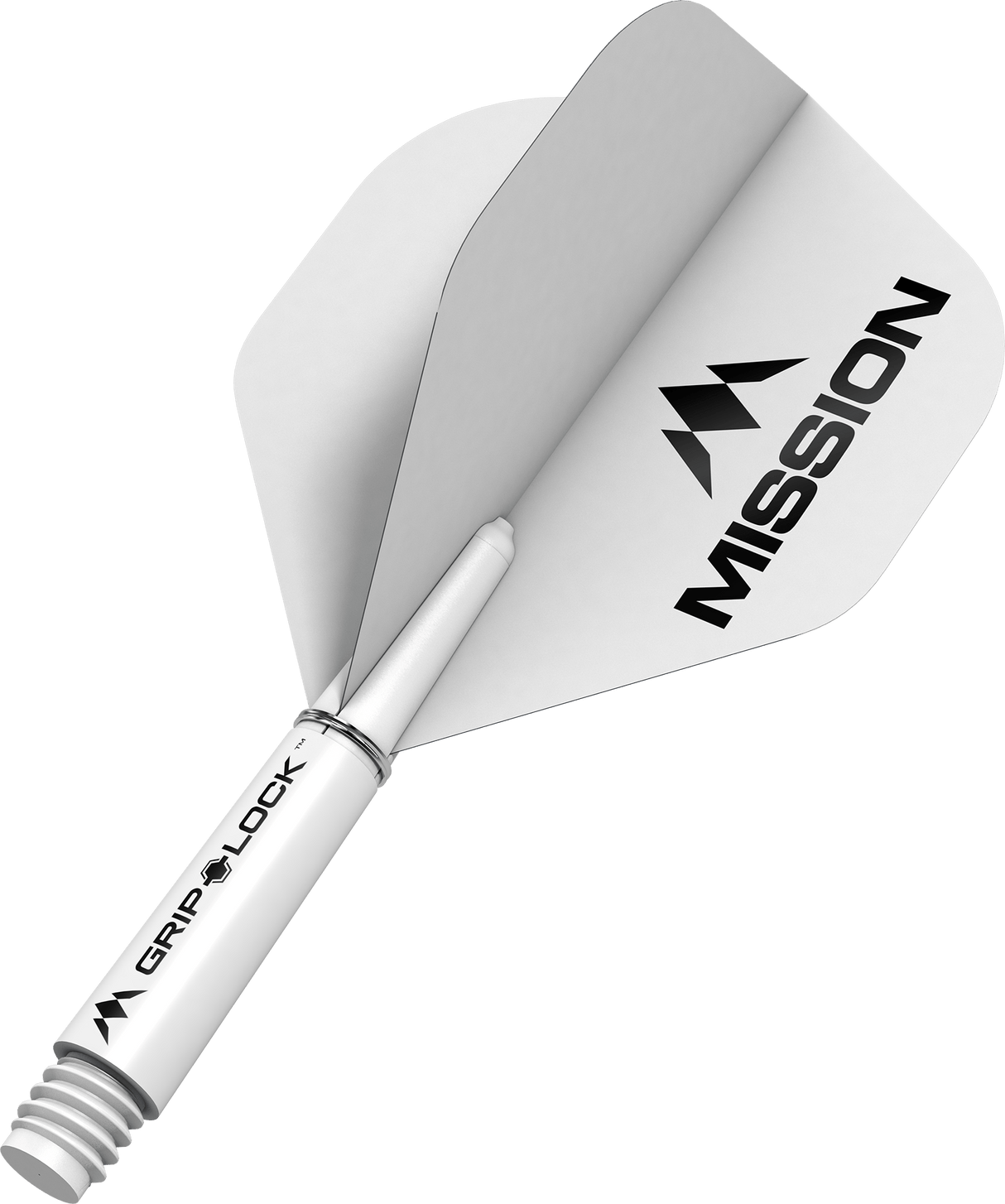 Mission Logo Matt Dart Flights Combo With Griplock Shafts - view 8