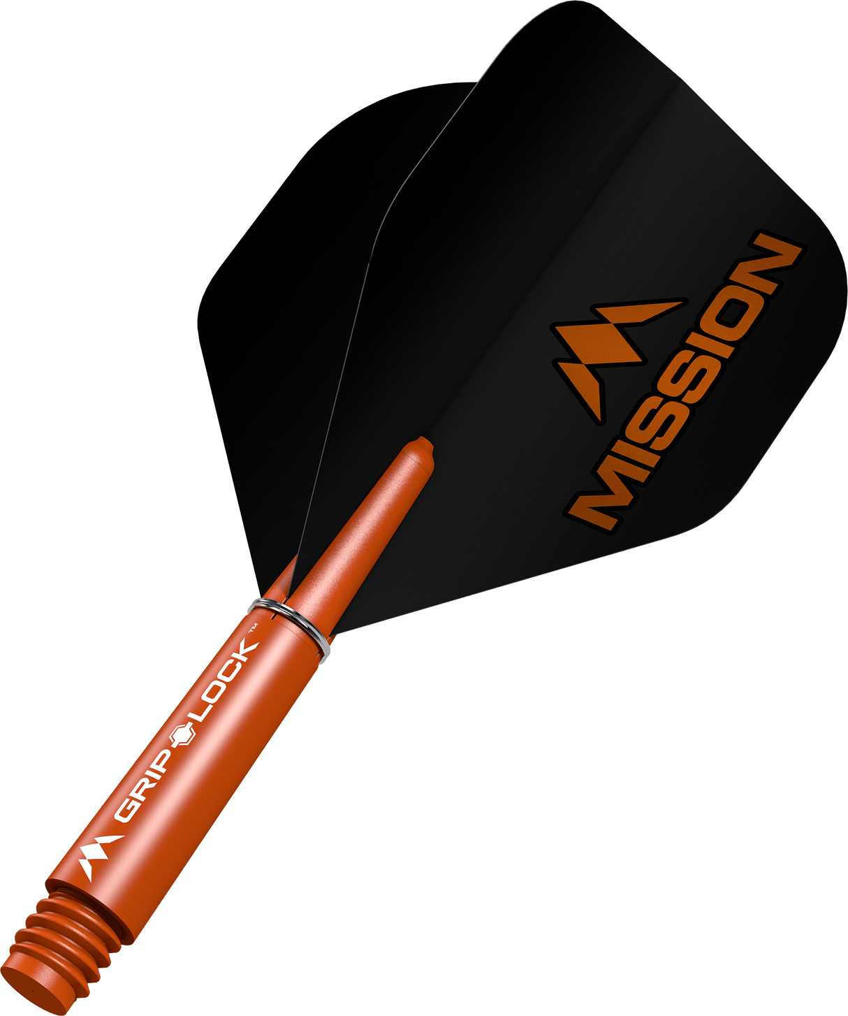 Mission Logo No2 Dart Flights Combo With Griplock Shafts - view 5