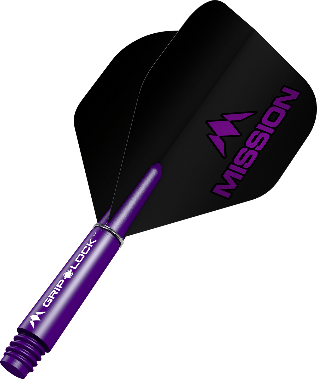 Mission Logo No2 Dart Flights Combo With Griplock Shafts - view 6