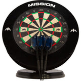 *Mission Mini Dartboard - 6 Inch - Complete with surround & 2 sets of mini darts