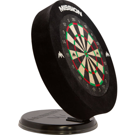 *Mission Mini Dartboard - 6 Inch - Complete with surround & 2 sets of mini darts - view 3