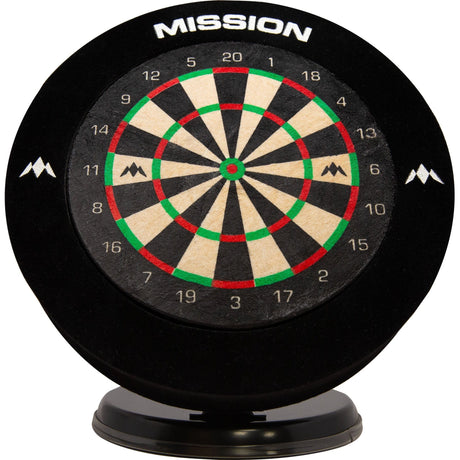 *Mission Mini Dartboard - 6 Inch - Complete with surround & 2 sets of mini darts - view 4