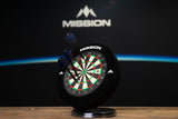 *Mission Mini Dartboard - 6 Inch - Complete with surround & 2 sets of mini darts - view 6