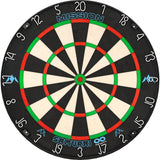Mission Samurai Infinity Dartboard - Professional Board - Black Ring - The Darts Shop