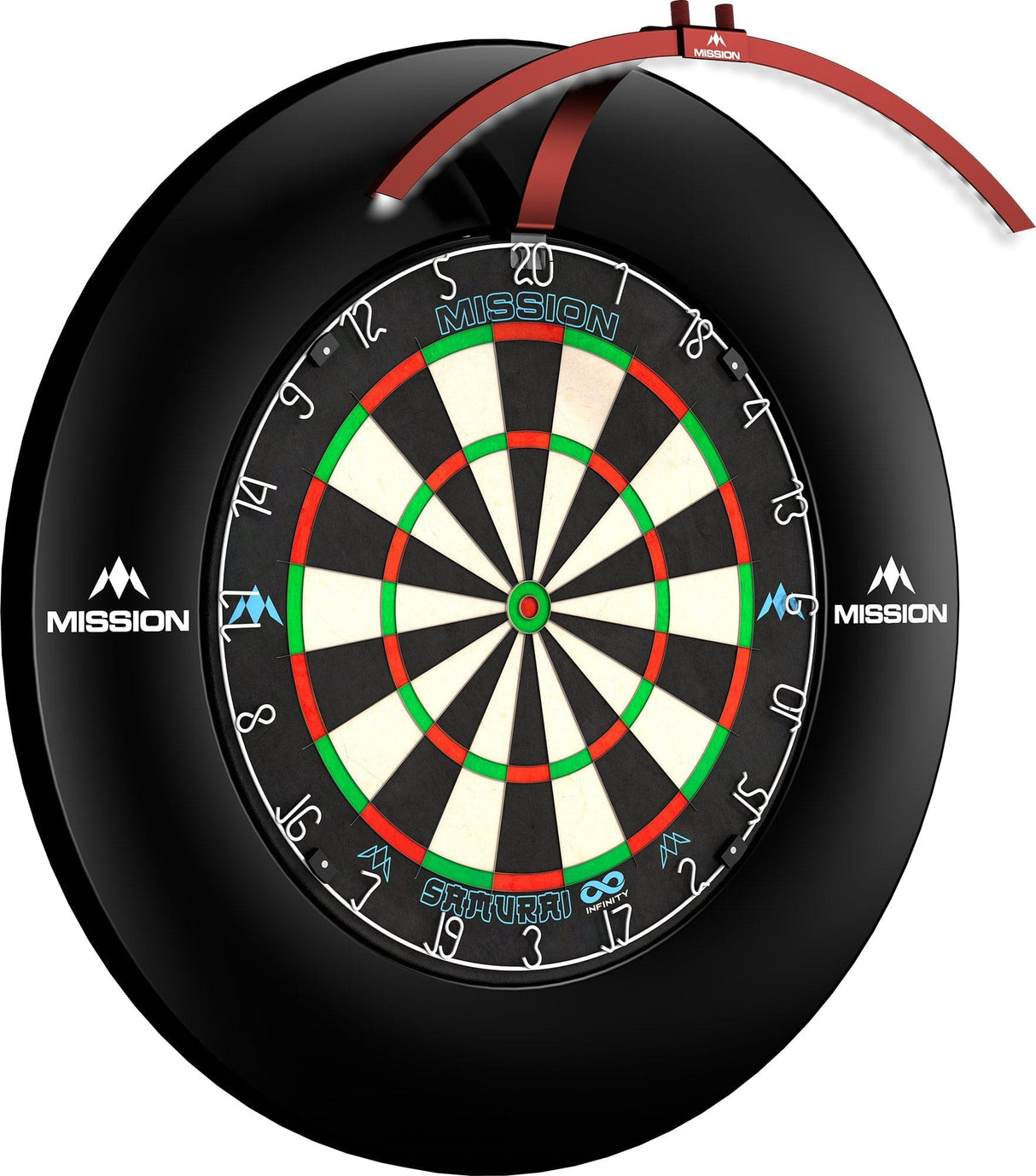 Mission Torus 100 - Folding Portable Travel Light - Dartboard Lighting - view 18