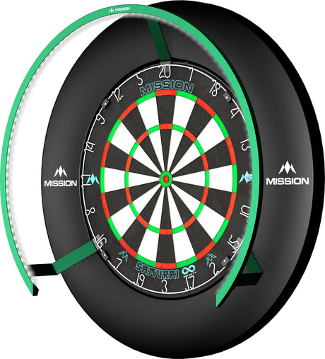 Mission Torus 270 Dartboard Lighting - Bright White Light - view 32