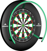 Mission Torus 270 Dartboard Lighting - Bright White Light - view 33
