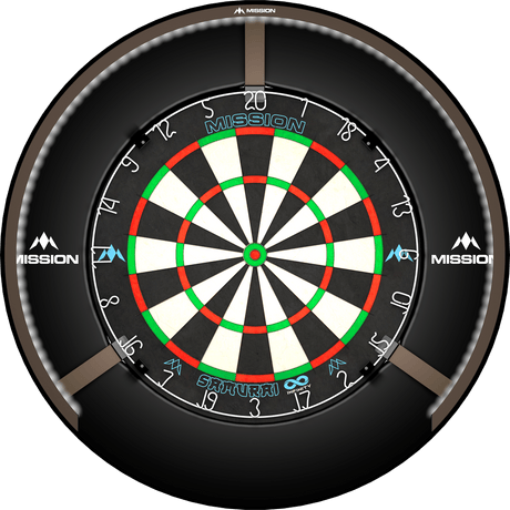 Mission Torus 270 Dartboard Lighting - Bright White Light