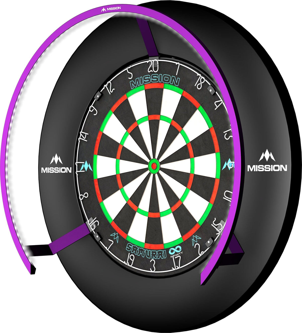 Mission Torus 270 Dartboard Lighting - Bright White Light - view 38