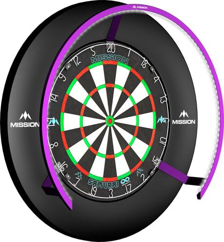 Mission Torus 270 Dartboard Lighting - Bright White Light - view 39
