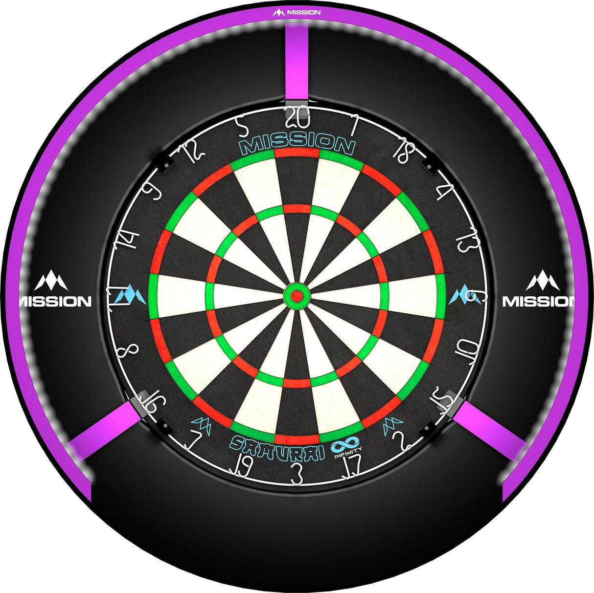 Mission Torus 270 Dartboard Lighting - Bright White Light - view 40
