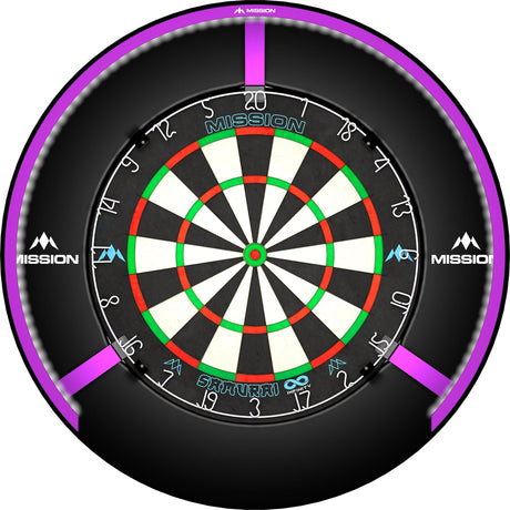 Mission Torus 270 Dartboard Lighting - Bright White Light - view 40