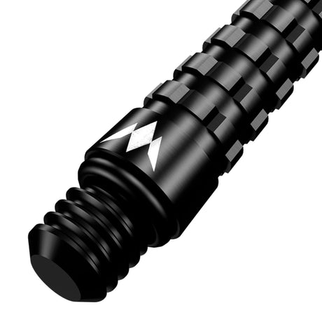 Mission Atom13 Aluminium Shafts - Anodised Metal Stems - Black - view 5