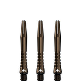 Mission Atom13 Aluminium Shafts - Anodised Metal Stems - Bronze - view 4