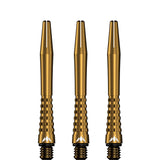 Mission Atom13 Aluminium Shafts - Anodised Metal Stems - Gold - view 3