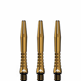 Mission Atom13 Aluminium Shafts - Anodised Metal Stems - Gold - view 4