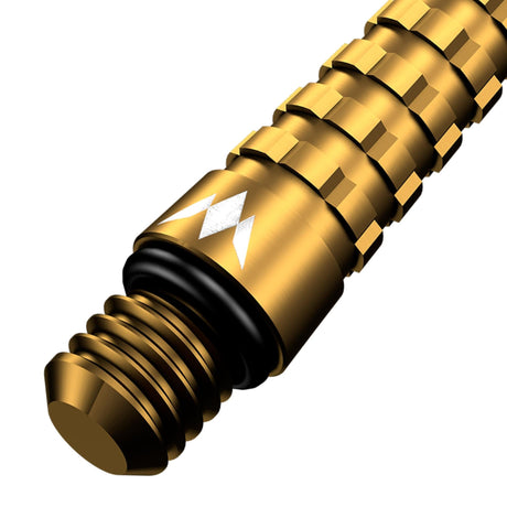 Mission Atom13 Aluminium Shafts - Anodised Metal Stems - Gold - view 5
