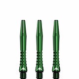 Mission Atom13 Aluminium Shafts - Anodised Metal Stems - Green - view 4