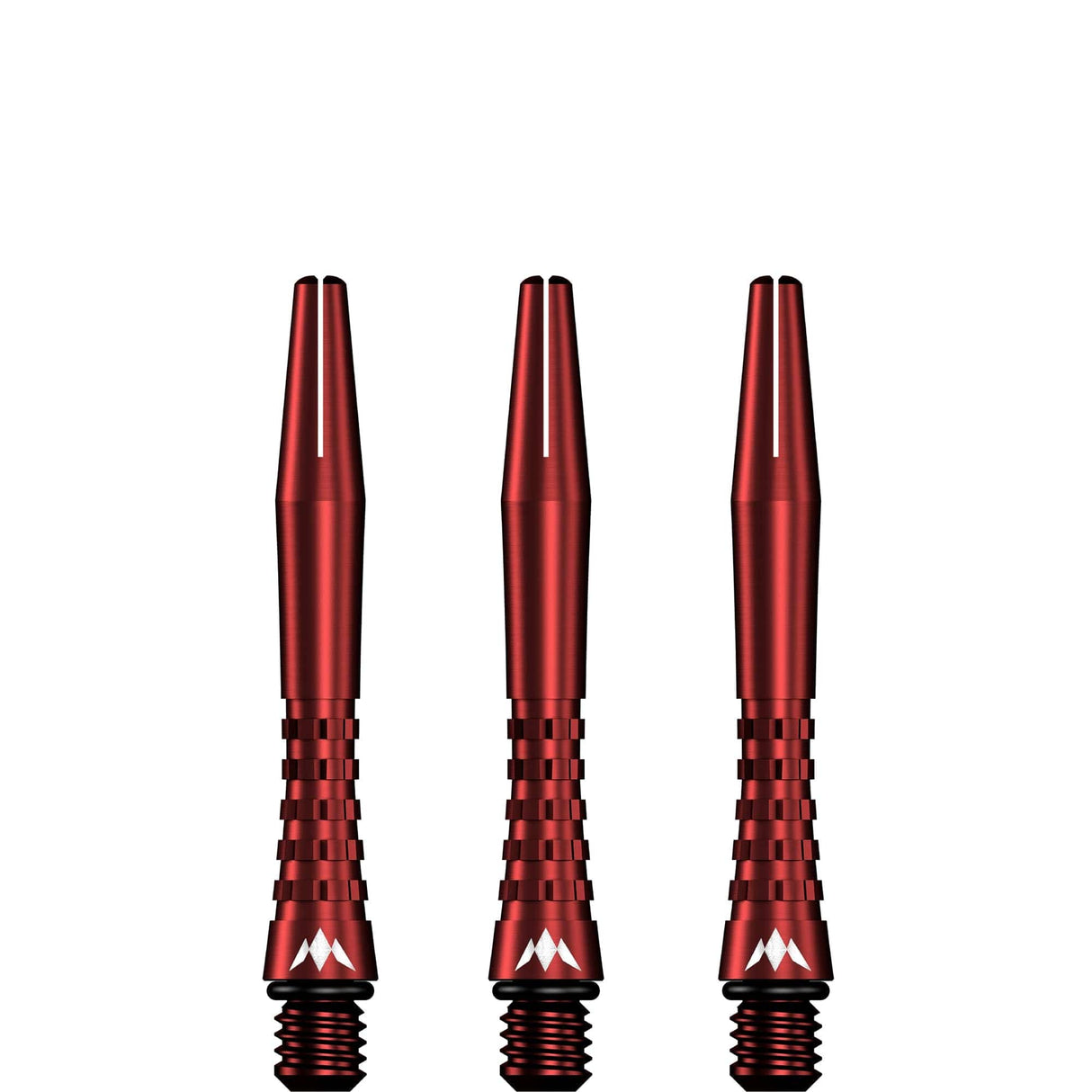 Mission Atom13 Aluminium Shafts - Anodised Metal Stems - Red - view 4