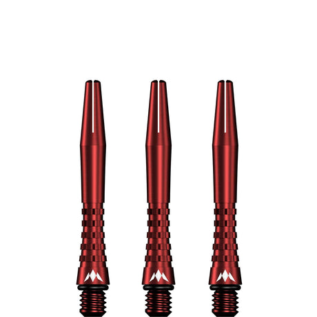 Mission Atom13 Aluminium Shafts - Anodised Metal Stems - Red - view 4