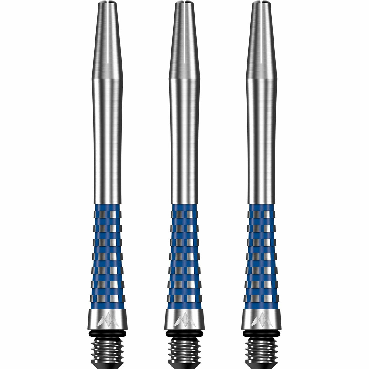 Mission Atom13 Aluminium Shafts - Natural Metal Stems - Blue - view 2