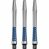 Mission Atom13 Aluminium Shafts - Natural Metal Stems - Blue - view 2