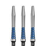 Mission Atom13 Aluminium Shafts - Natural Metal Stems - Blue - view 3