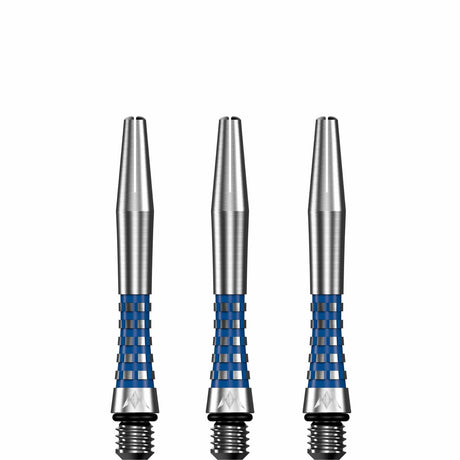 Mission Atom13 Aluminium Shafts - Natural Metal Stems - Blue - view 4