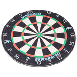 Mission Coasters - Infinity Dartboard Design - Rubber and Fabric - Round 9.5cm - Pack 2 - view 2