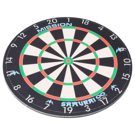 Mission Coasters - Infinity Dartboard Design - Rubber and Fabric - Round 9.5cm - Pack 2 - view 2
