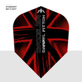 Mission Solo Dart Flights - 100 Micron - No6 - Shape - Darryl Fitton - The Dazzler - view 6
